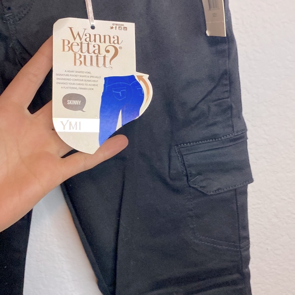 Ymi wannabettabutt denim skinny jeans with side pockets! BRAND NEW WITH TAGS! - Picture 10 of 15